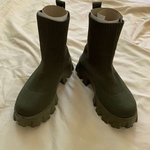 Public desire fabric bulky sole shoes